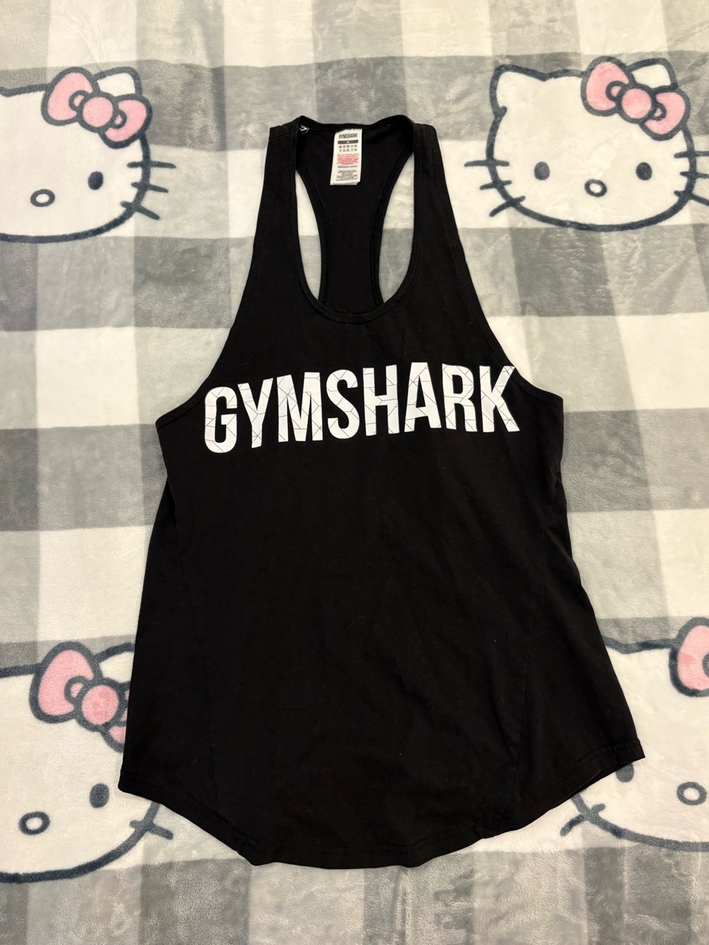 Gymshark Black Racerback Workout Tank Top | Women’s Activewear